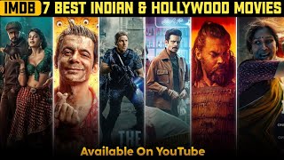 Top 7 Best Action thriller crime Movies Available in YouTube Hindi