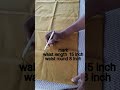 36 size churidar cutting. simple and easy for beginners 36sizechuridarcutting