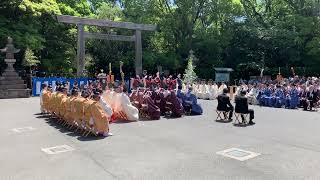 May 5, 2024 Atsuta Jingu Shrine, Mikoshi Togyo Shinji Kagura \