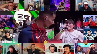 MULTIRREACCIÓN AL MINUTAZO DE AZUKY VS SKONE | #FMSMEXICO J1 Temporada 5