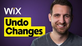 How to Undo Changes on Wix