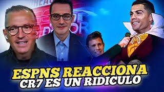 🚨PERIODISTAS DE ESPNS REACCIONAN Y DESTRUYEN A CRISTIANO RONALDO EL MR SATAN DEL FUTBOL 😂🔥