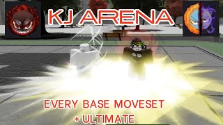 KJ ARENA: All base movesets + ultimate showcase/guide