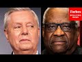 Clarence Thomas Halts Order For Lindsey Graham To Testify In Georgia Election Case—For Now