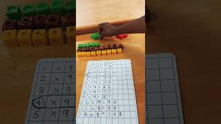 What does 9x4 or 4x9 actually mean? (Part two)Practice daily! #maths #education #timestable #satprep
