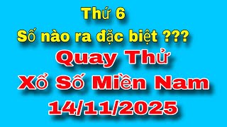 XSMN • Quay Thử Xổ Số Miền Nam Thứ 6, 14/11/2025 Vĩnh Long, Bình Dương, Trà Vinh