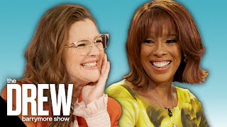Gayle King and Drew Barrymore React to Story of Woman Who Scheduled Her First Kiss | Drew's News