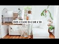 DIY COUCH COVER (no sew, super easy slipcover) | ikea hack