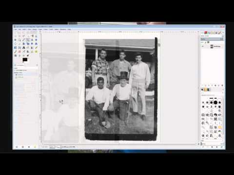 How To Fix An Old Photo With Gimp Part VI Completely Fixed How To Fix An Old Photo With Gimp Part VI Completely Fixed
