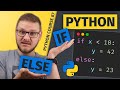 How to use If, Else and Ternary in Python | Python Course #7