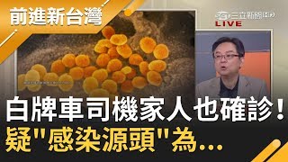 白牌車司機家人也確診！疑乘客浙江台商為\