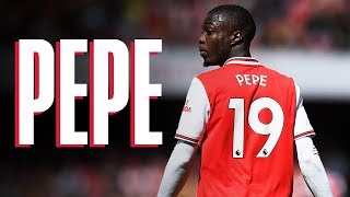 Pepe compilation including THAT nutmeg | Arsenal 2-1 Burnley | Premier League
