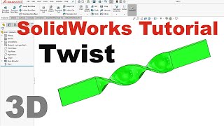 Twisting in solidworks | how to twist part in solidworks | solidworks in hindi