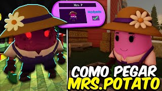 COMO PEGAR a NOVA SKIN da MRS.POTATO do PIGGY do ROBLOX! (TODOS PUZZLES)