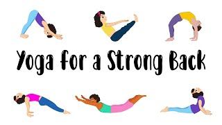 Yoga for Strong Back for Kids | Improve Posture | Yoga for Children | Yoga Guppy