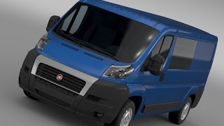 3D Model Fiat Ducato Combi L2H1 2006-2014 3D Model at 3DExport.com