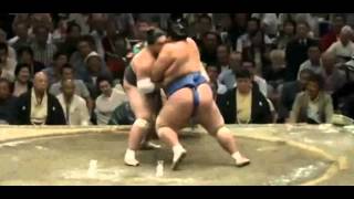 Aki Basho 2015, Day 11, Terunofuji vs Kotoshogiku