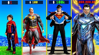 $1 SUPERMAN to $1,000,000,000 SUPERMAN in GTA 5