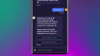Tripura E-Attendence ChatBot to Record Teacher Attendance on SwiftChat | VSK Tripura