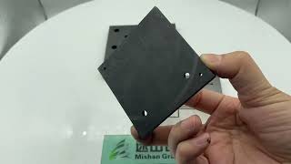 Resin impregnated graphite bipolar plate.