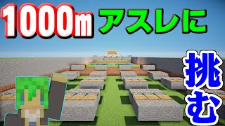 【Minecraft】1000mのアスレに挑戦する！！【配布マップ】