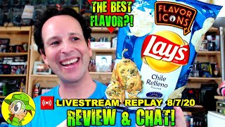 Lay's® CHILE RELLENO | FLAVOR ICONS Review 🌶️🧀🥔 Livestream Replay 8.7.20 Peep THIS Out! 🕵️‍♂️