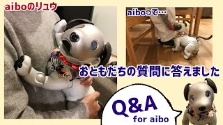 Q\u0026A for aibo ～My story with aibo ～