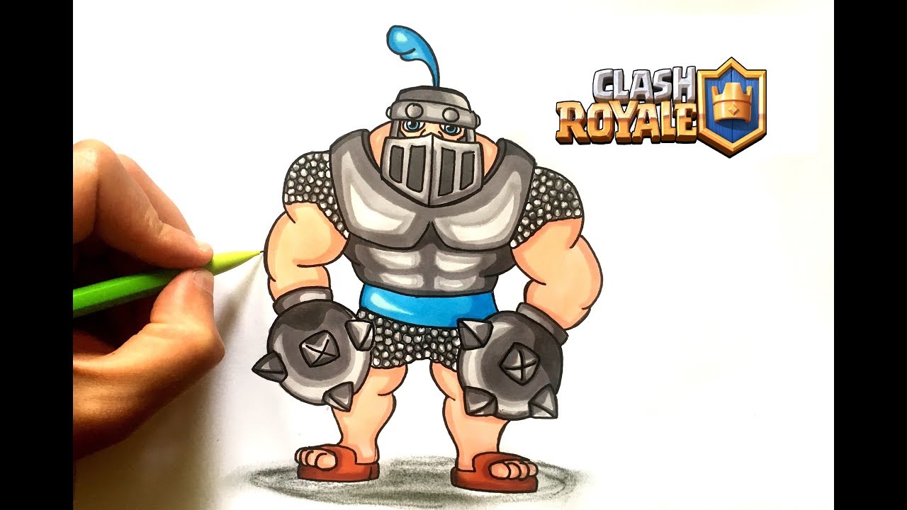 How To Draw Mega Knight