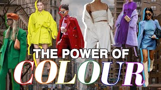 How colours affect the way others see you | Fashion Colour Psychology | PART 1