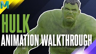 Hulk Full Body Action: Maya Animation Tutorial