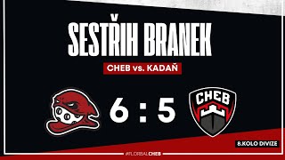 SESTŘIH BRANEK : 7. kolo divize Kadaň vs. Cheb 6:5