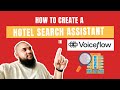 How to Create a Hotel Search Assistant in Voiceflow Using Amadeus & Google APIs