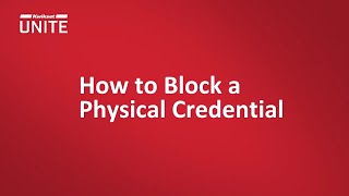 Kwikset UNITE - How to - Block a Physical Credential