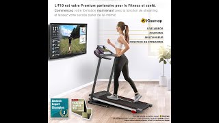 Sportstech Treadmill F10 model 2020 - German quality brand + Video Events & Multiplayer