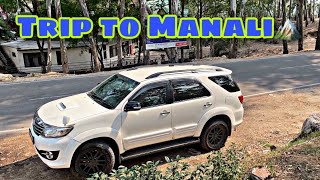 Ep 1 || Fortuner Road trip To Manali || 🏔🏔😍😍