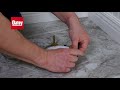 how to install a toilet flange