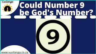 Could Number 9 be a God's Number?