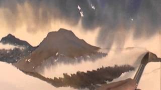 Watercolour Mountains Lesson - Mountain Mist