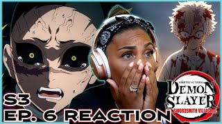 GENYA'S BACKSTORY HURTS!!! | DEMON SLAYER SEASON 3 EPISODE 6 REACTION