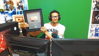 اول جيمر gamers مغربي يحصل على الدرع الفضي من يوتيوب !