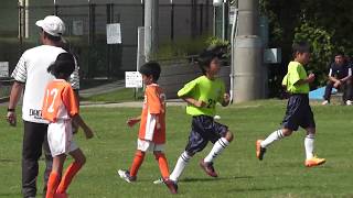 2017.9.30 FCリーヴェス U10 vs 大府若草FC（前半：TM3本目）