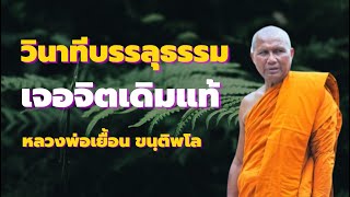 ดูจิตใน วินาทีจิตบรรลุธรรม เจอจิตเดิมแท้  เสียงธรรมหลวงพ่อเยื่อน ขนุติพโล