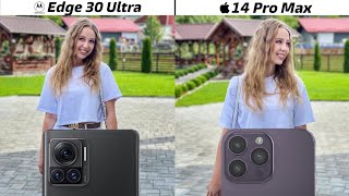 Motorola Edge 30 Ultra vs iPhone 14 Pro Max Camera Test
