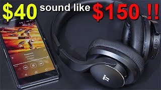 $40 Sound Like $150 Headphones!! -- TaoTronics TT-BH21