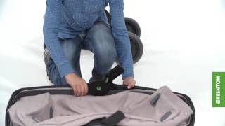 Greentom Carrycot  How to remove fabric, bottom plate and mattress