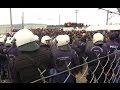 Hundreds of migrants protest at closed Greece-Macedonia border