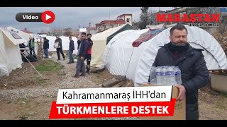 Kahramanmaraş İHH'dan Türkmenlere Destek