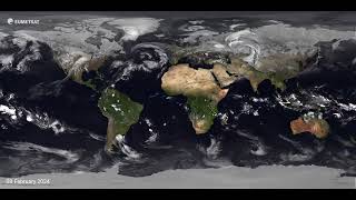 EUMETSAT: Global weather January - March 2024