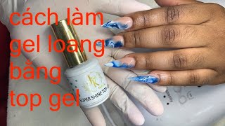 cách làm marble bằng gel đơn giản:jimmy nails vlog