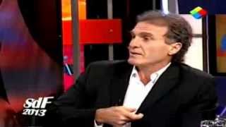 #ElprogramaDeFantino Fantino carga a Ruggeri con Bebeto que no lo pudo agarrar en el 90